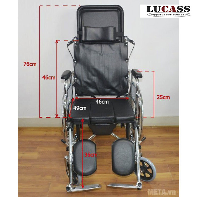 Xe lăn lucass X7l